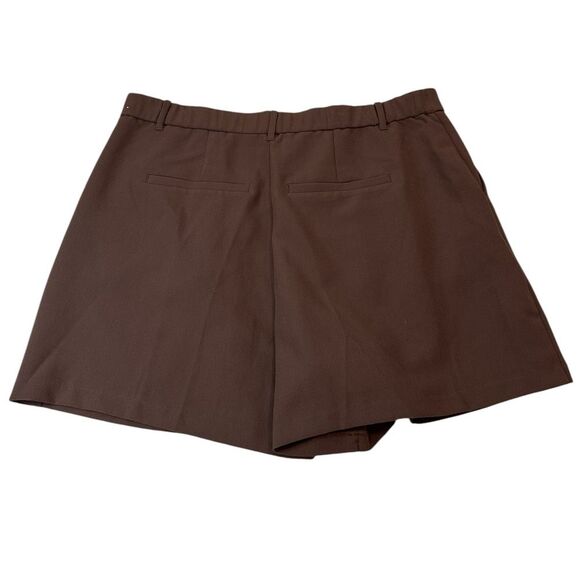 Abercrombie & Fitch Tailored Shorts Size XL Brown Pockets Women's - Picture 4 of 11
